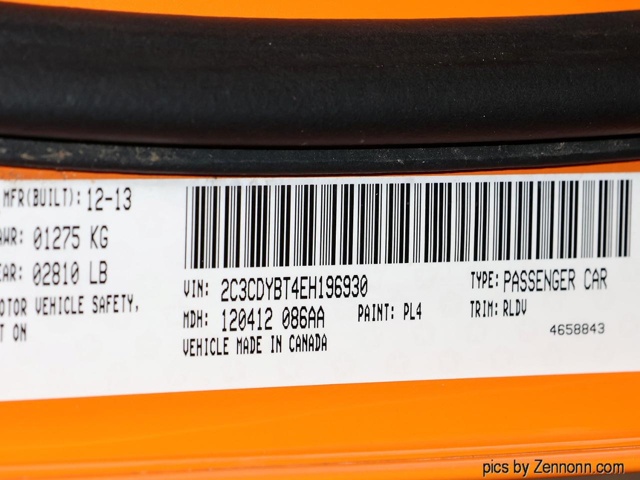 Dodge Challenger 2dr Cpe R/T Plus 2014