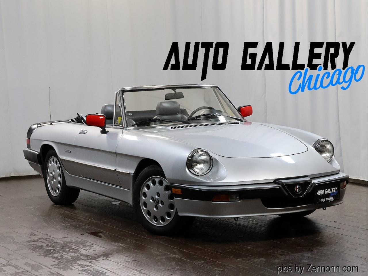 1987 Alfa Romeo Spider 2dr Convertible Quadrifoglio
