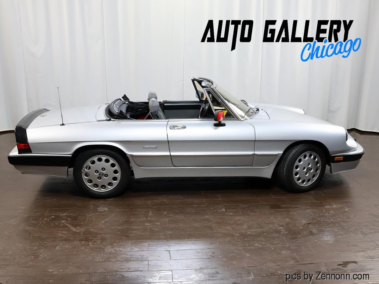 Alfa Romeo Spider 2dr Convertible Quadrifoglio 1987
