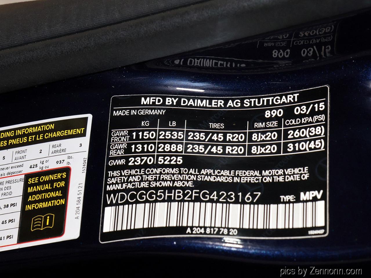 Mercedes-Benz GLK-Class  2015