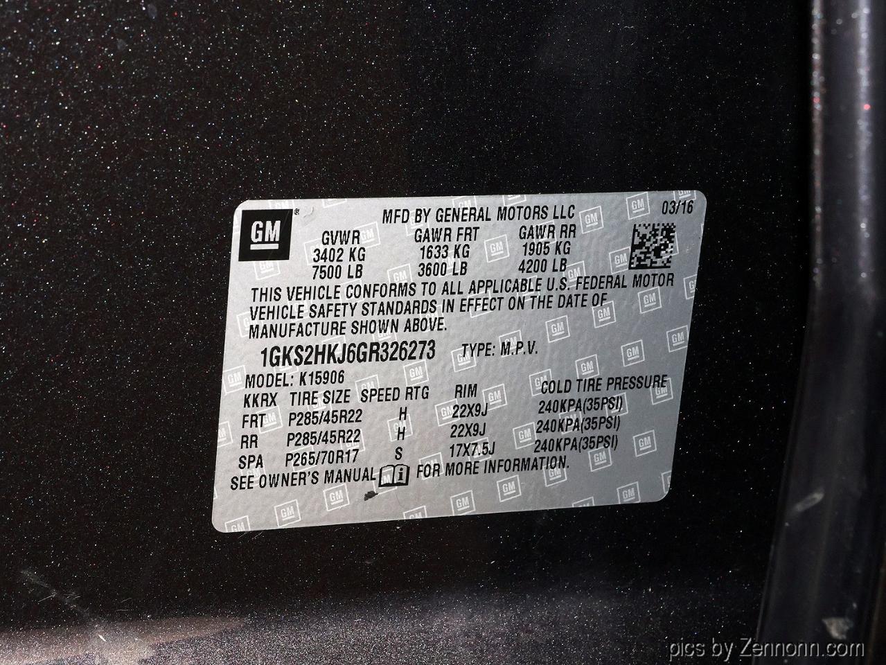 GMC Yukon XL 4WD 4dr Denali 2016