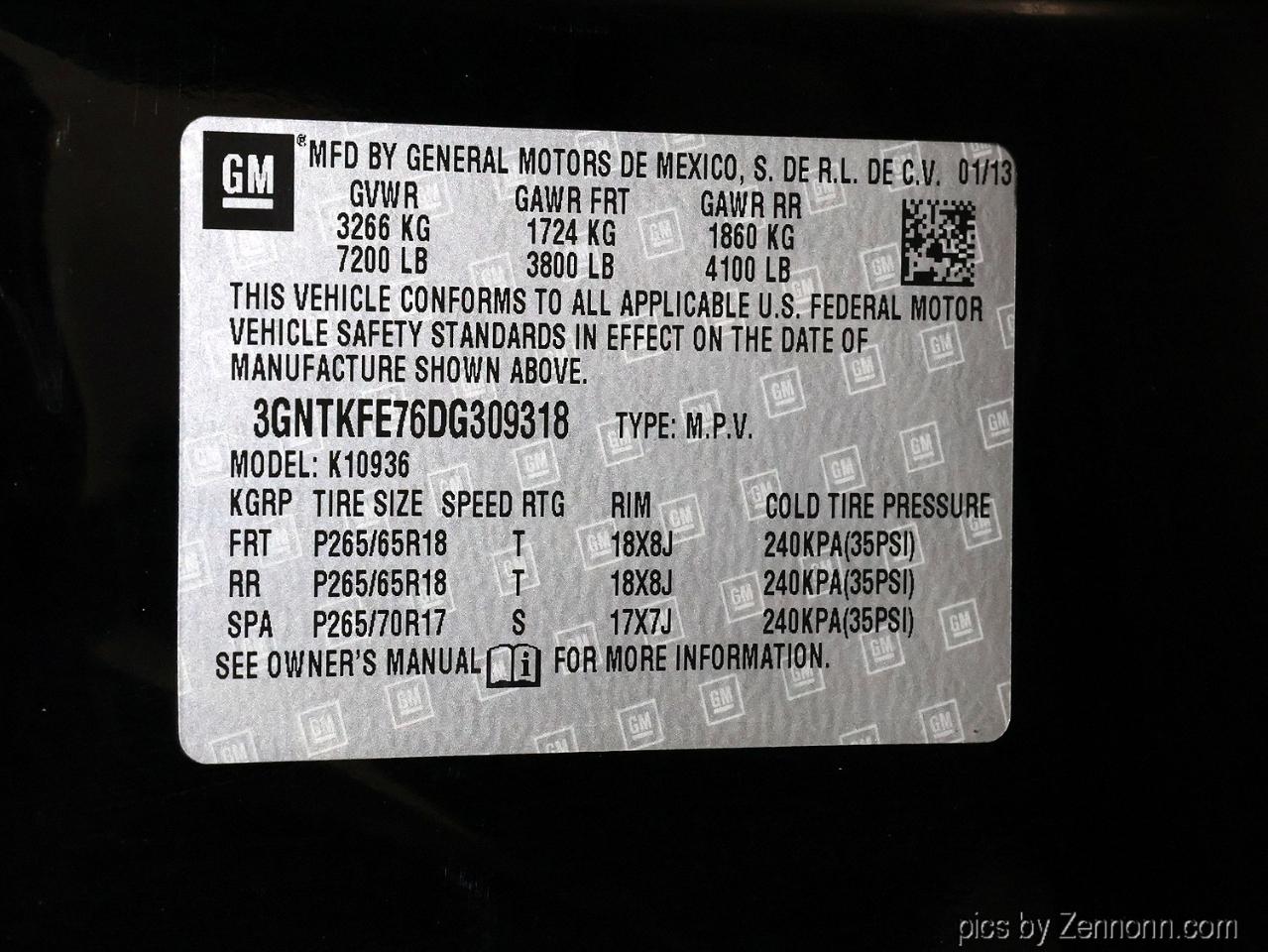 Chevrolet Avalanche  2013