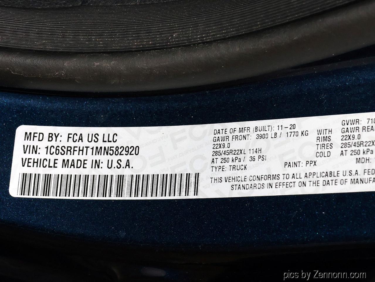 RAM 1500 Limited 4x4 Crew Cab 5'7" Box 2021