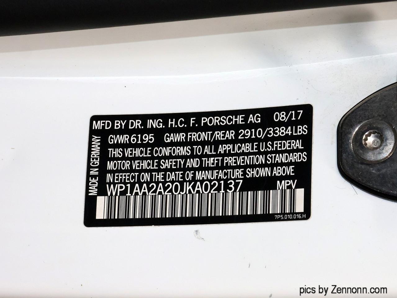 Porsche Cayenne AWD 2018