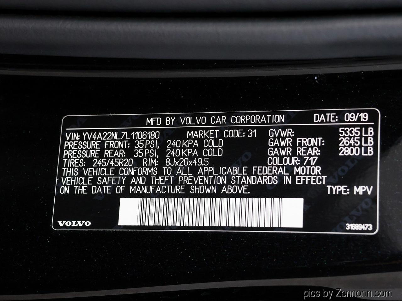 Volvo V90 Cross Country T6 AWD 2020