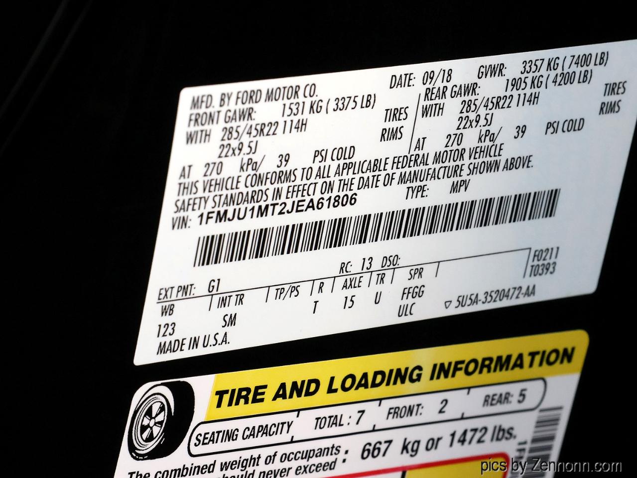 Ford Expedition Platinum 4x4 2018