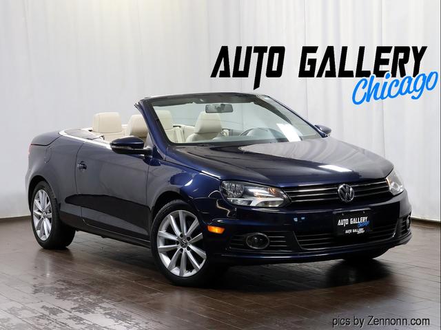 Blue 2012 Volkswagen Eos Komfort SULEV Convertible Front-Wheel Drive Automatic