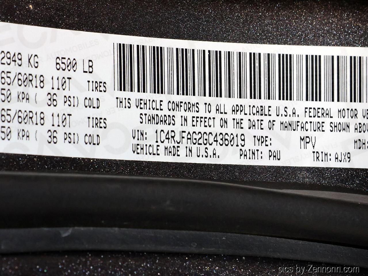 Jeep Grand Cherokee 4WD 4dr 75th Anniversary 2016