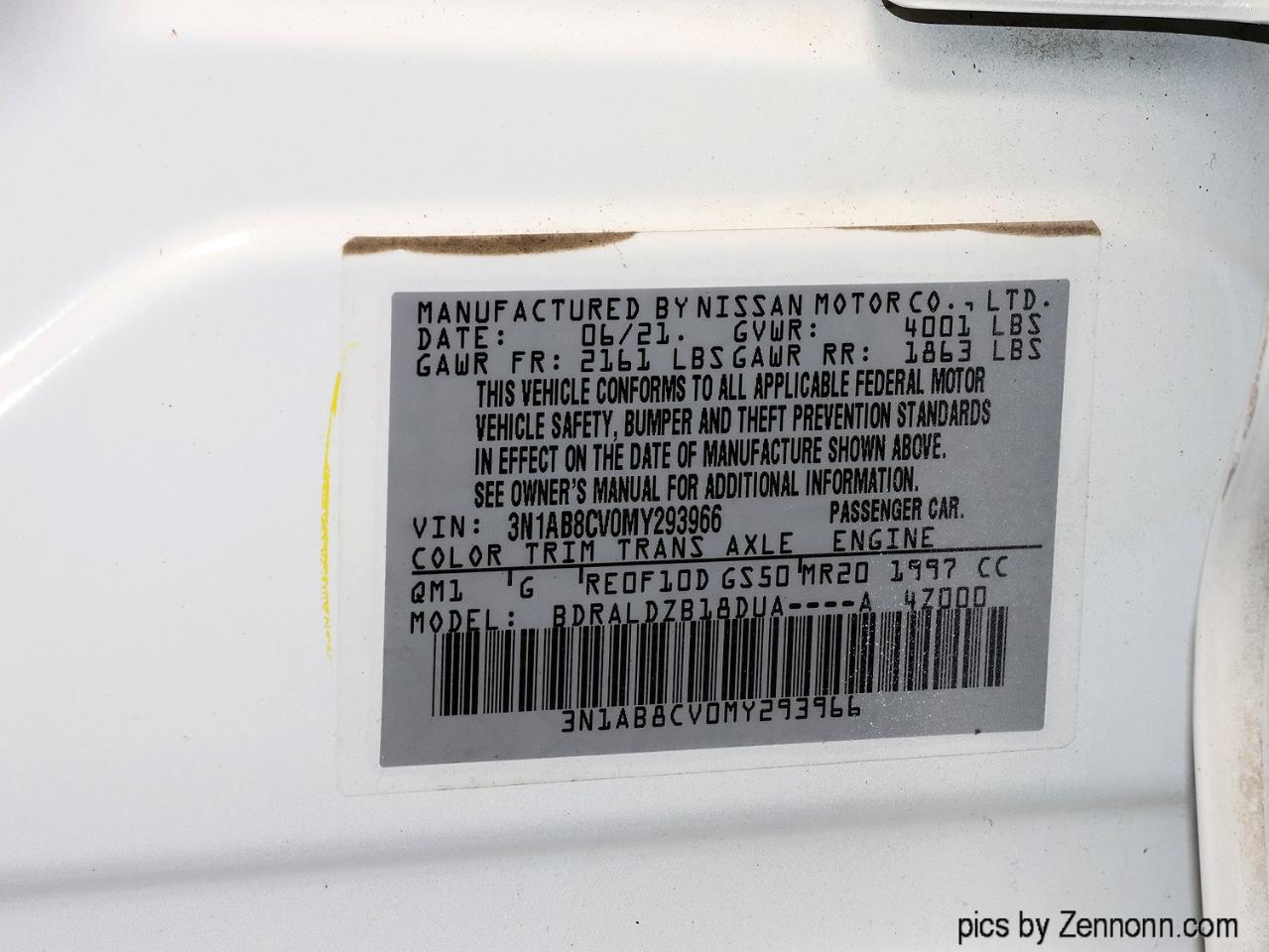 Nissan Sentra SV CVT 2021