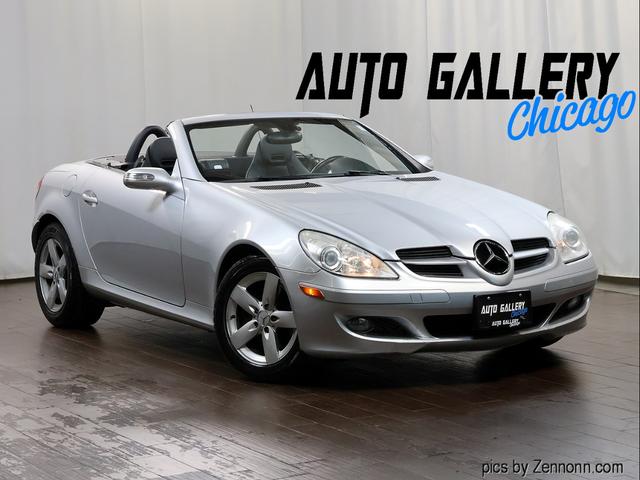 Silver 2006 Mercedes-Benz SLK 280 Convertible Rear-Wheel Drive Automatic