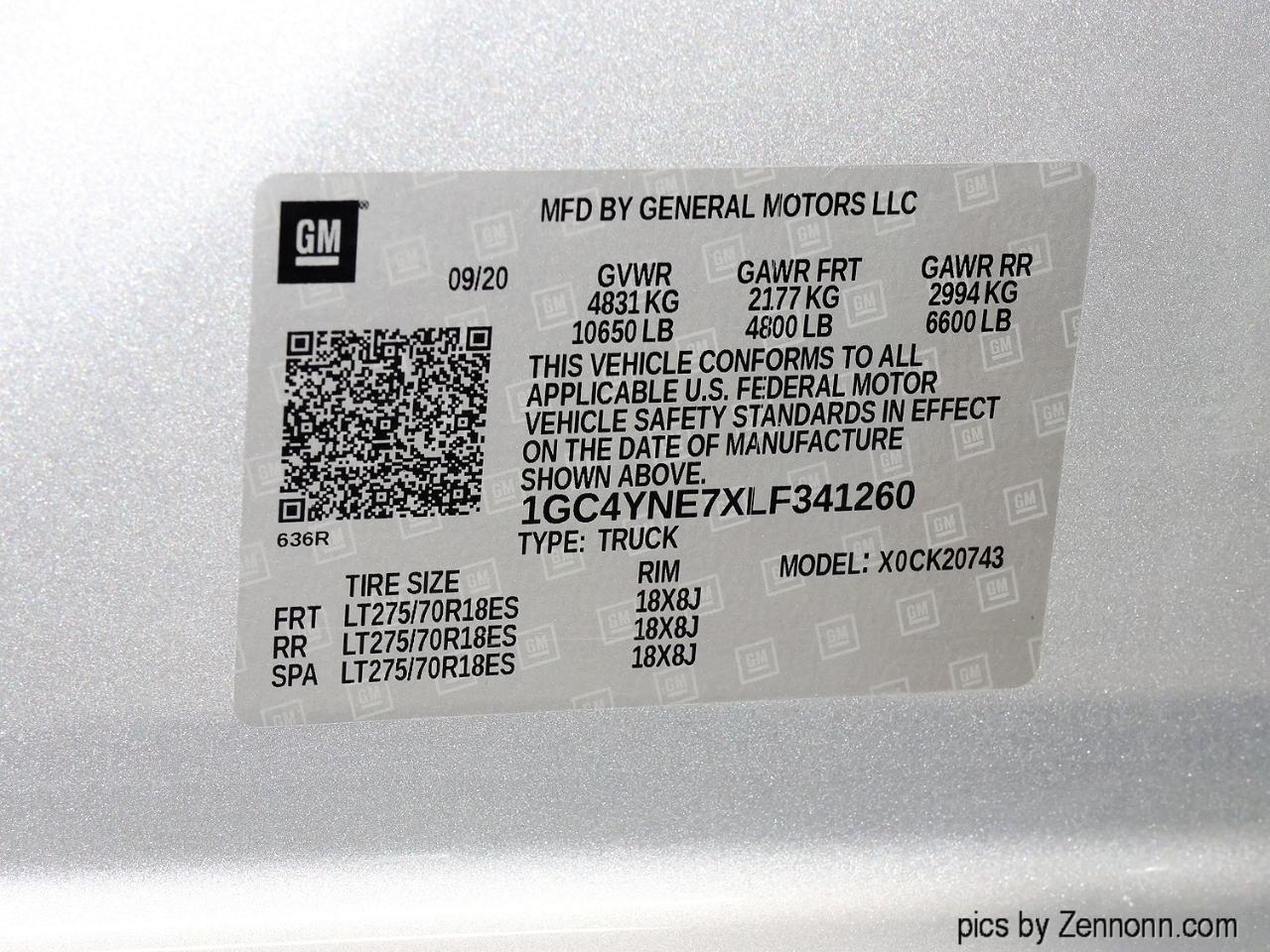 Chevrolet Silverado 2500HD 4WD Crew Cab 159" LT 2020