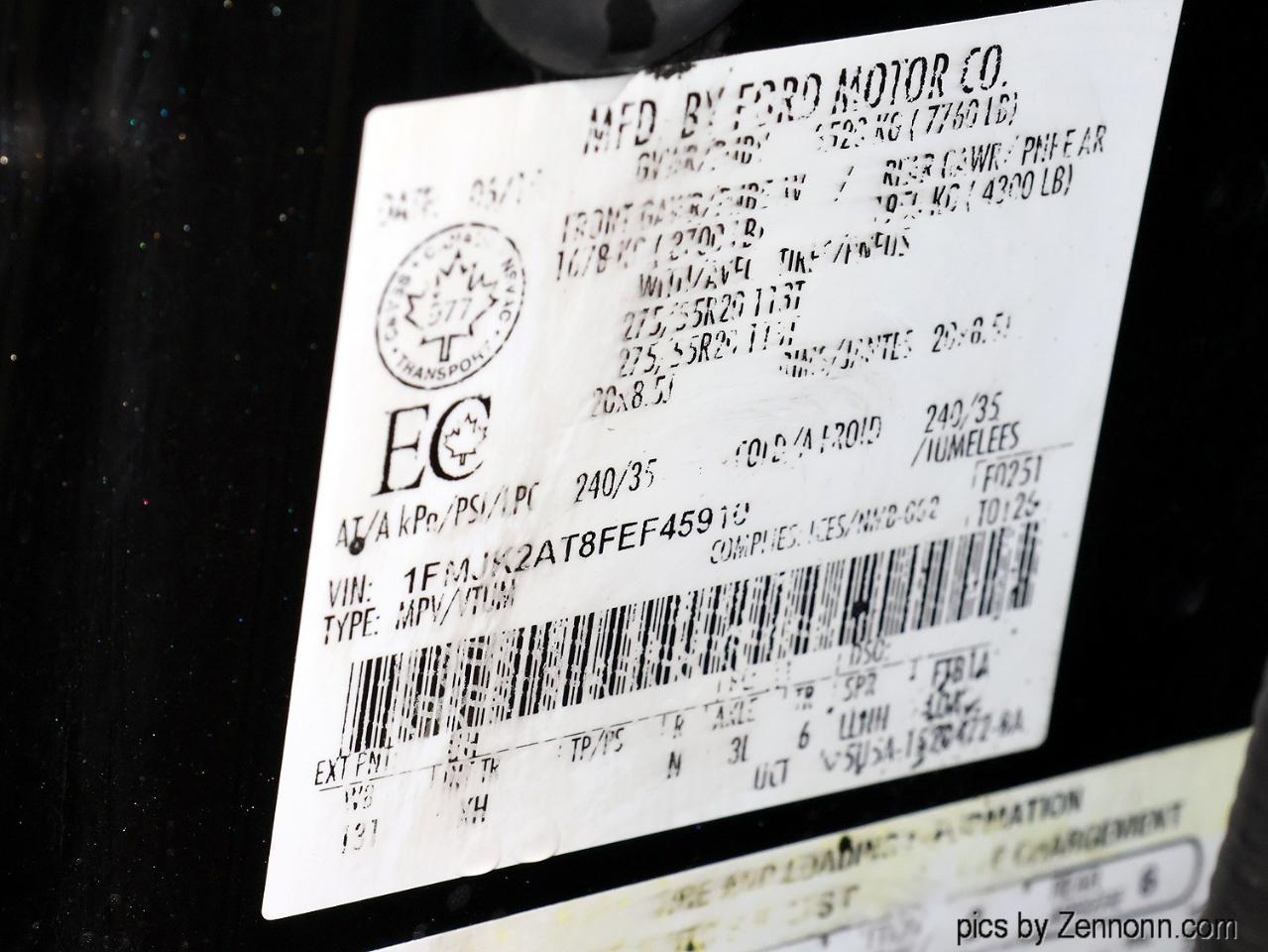 Ford Expedition EL 4WD 4dr Limited 2015