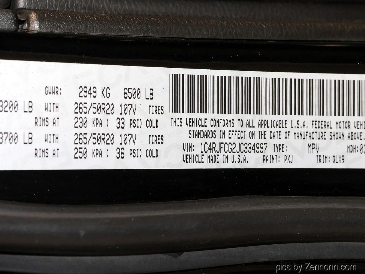 Jeep Grand Cherokee High Altitude 4x4 *Ltd Avail* 2018