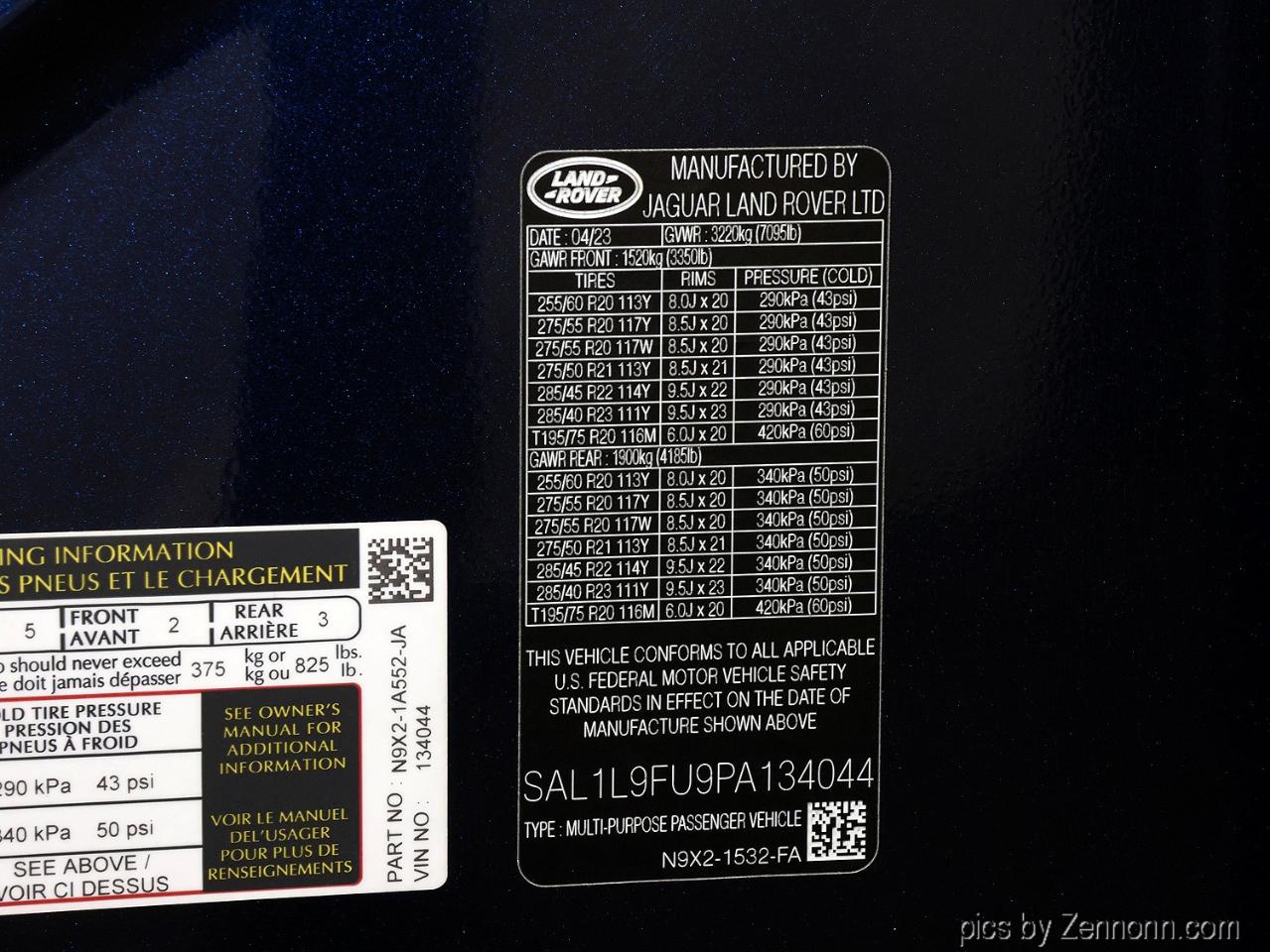 Land Rover Range Rover Sport P400 SE Dynamic 2023