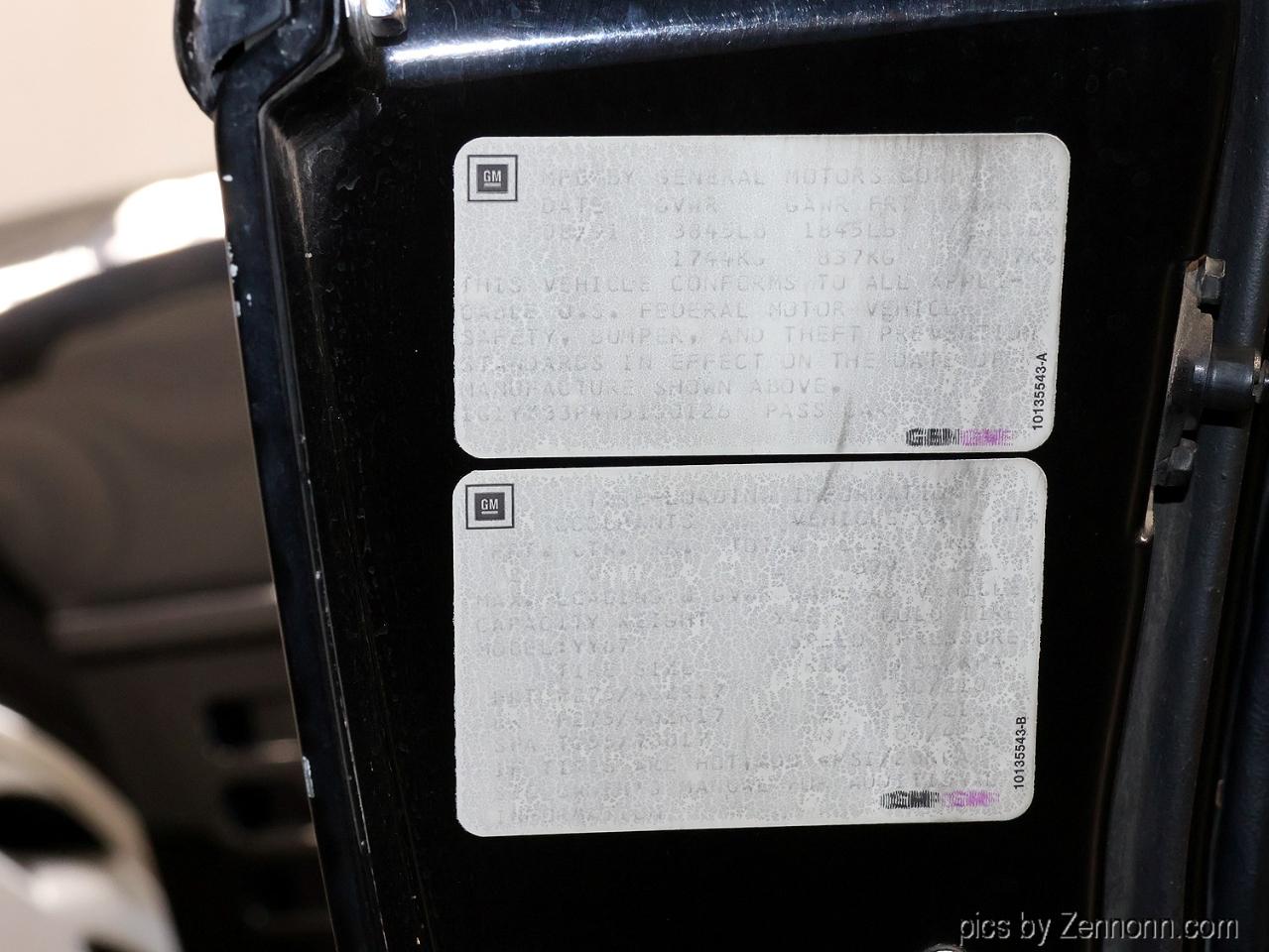 Chevrolet Corvette 2dr Convertible 1992