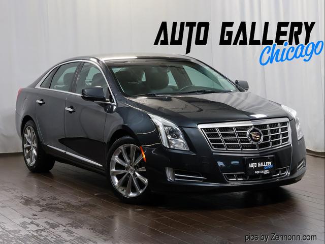 Gray 2013 Cadillac XTS Luxury FWD Sedan Front-Wheel Drive Automatic