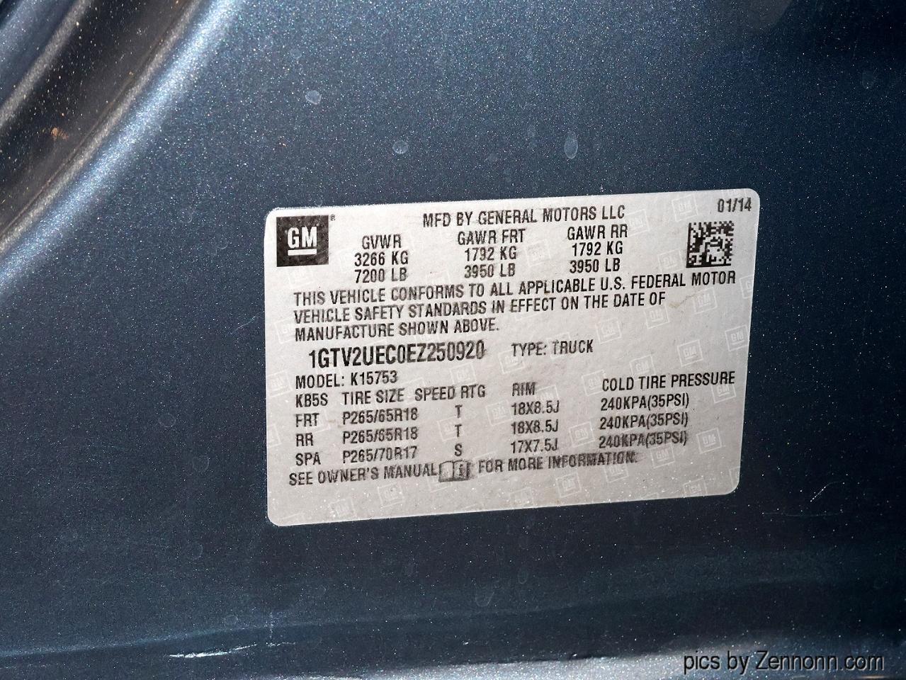 GMC Sierra 1500 4WD Double Cab 143.5" SLE 2014