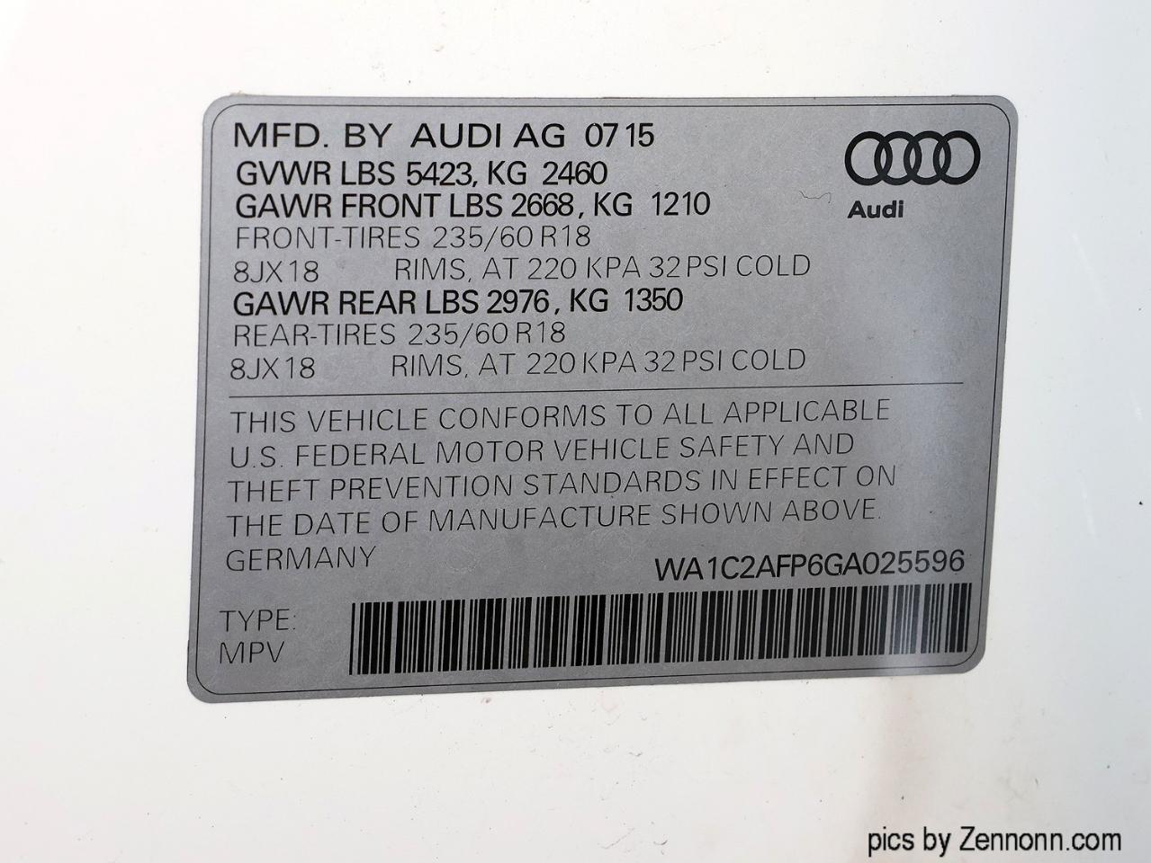 Audi Q5 quattro 4dr 2.0T Premium 2016