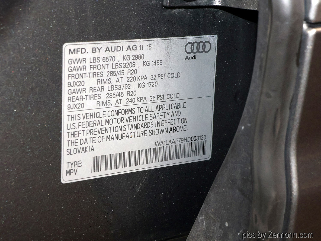 Audi Q7 3.0 TFSI Premium Plus 2017