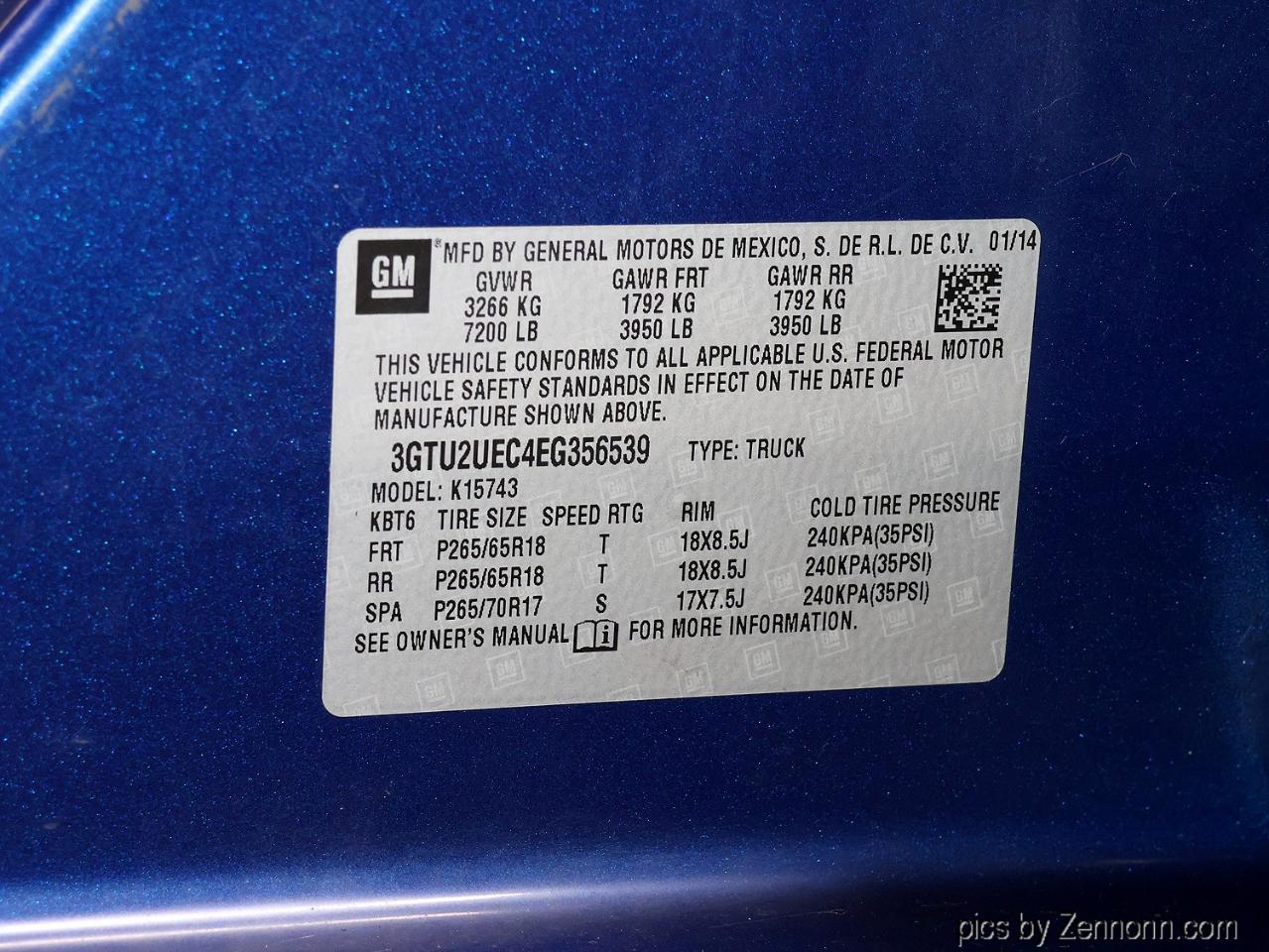 GMC Sierra 1500 4WD Crew Cab 153.0" SLE 2014