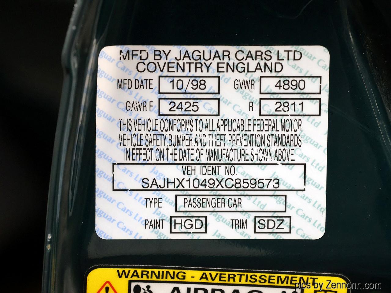 Jaguar XJ 4dr Sdn 1999