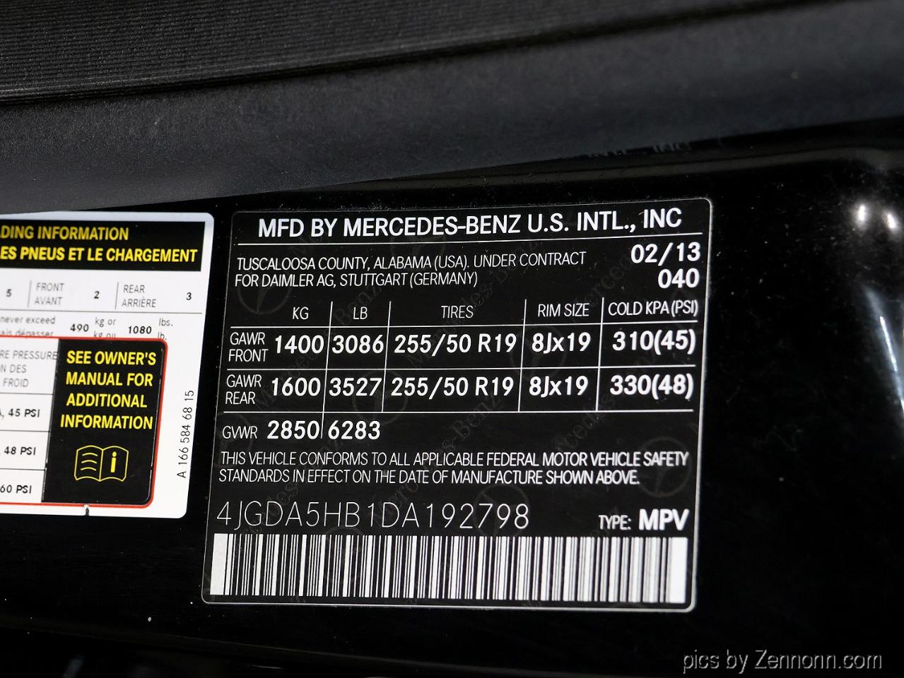 Mercedes-Benz M-Class 4MATIC 4dr ML 350 2013