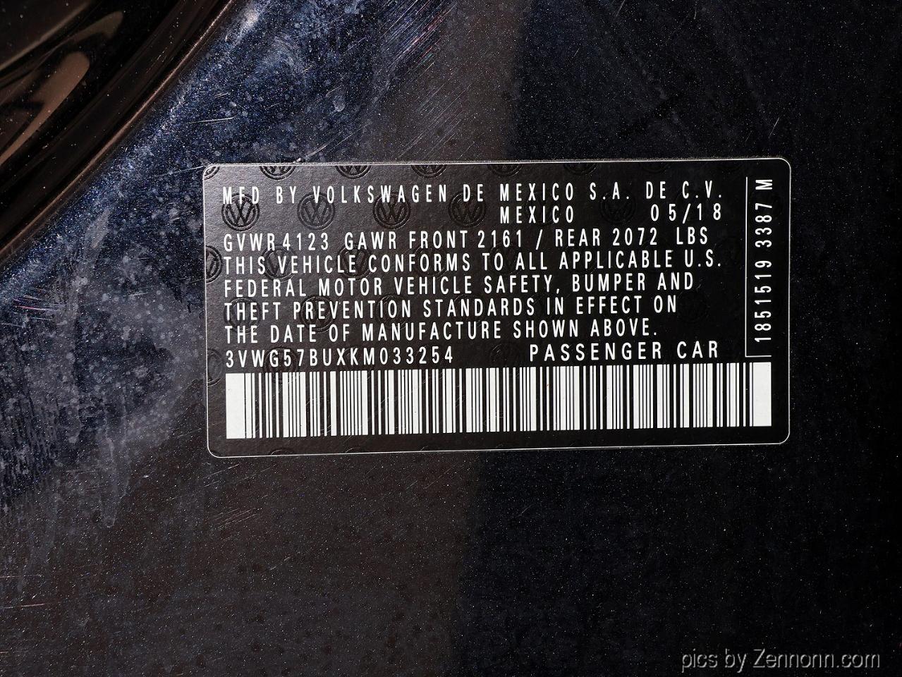 Volkswagen Jetta SEL Premium Auto w/CWP/ULEV 2019