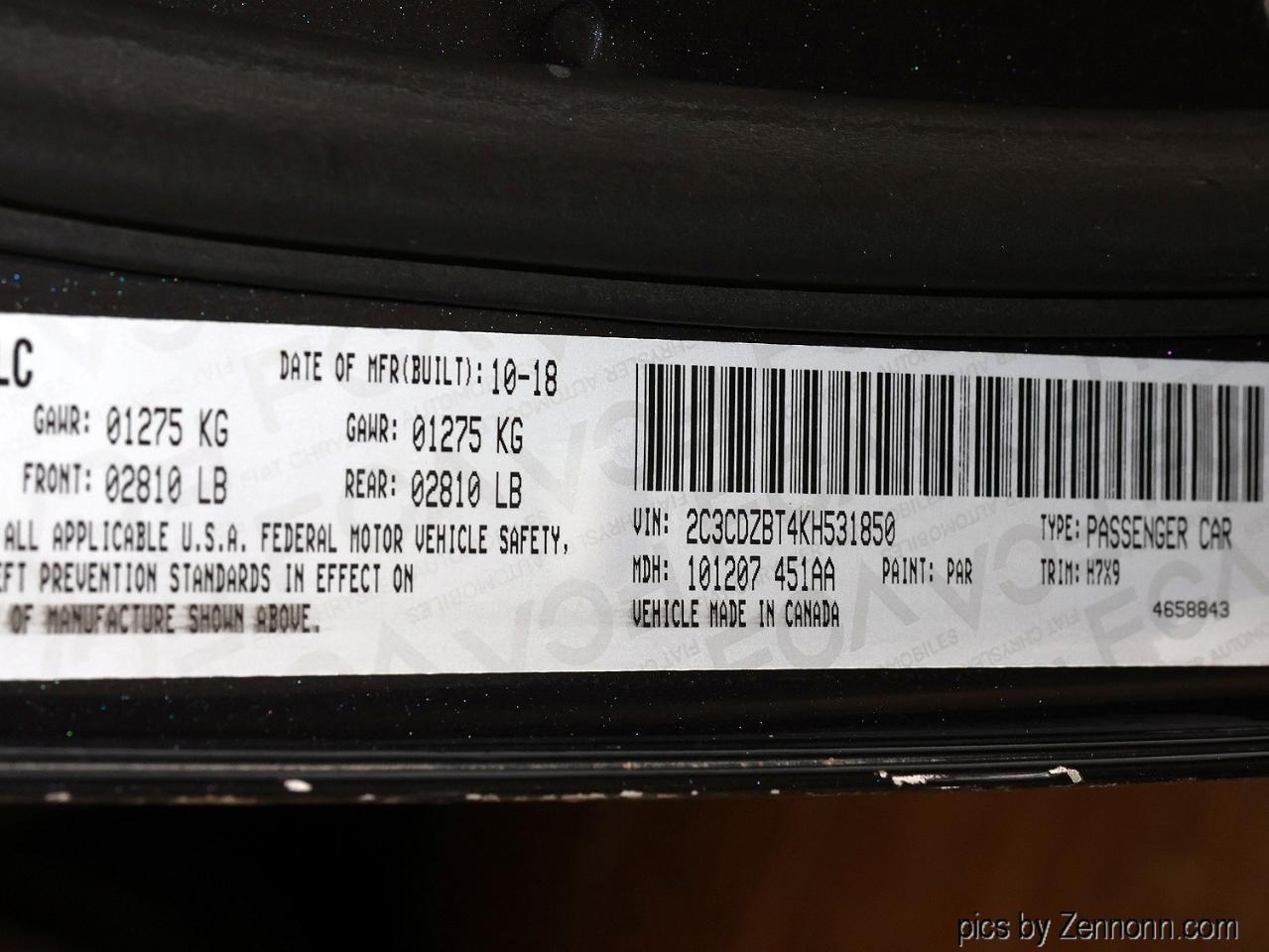 Dodge Challenger R/T RWD 2019