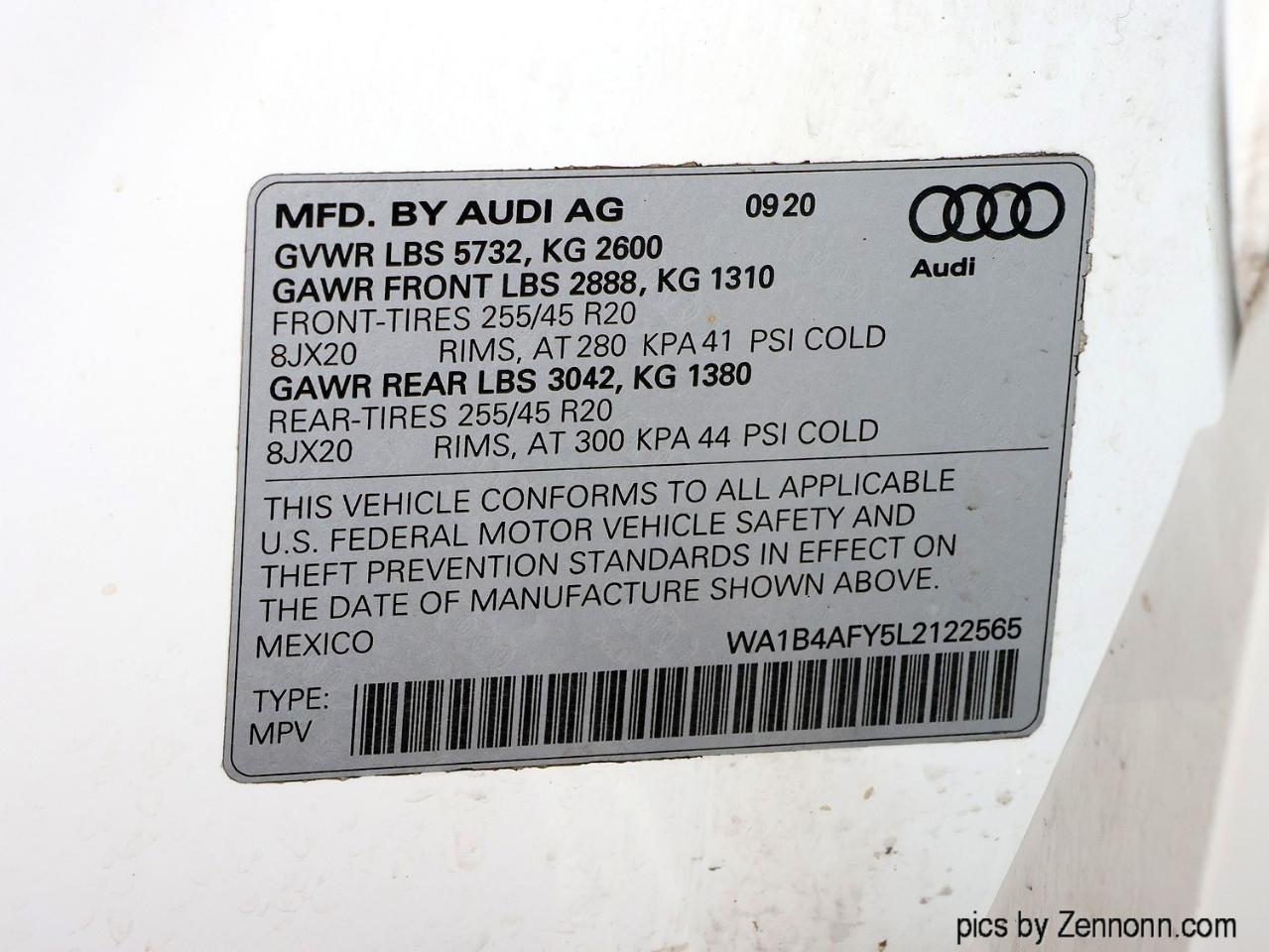 Audi SQ5 Premium Plus 3.0 TFSI quattro 2020