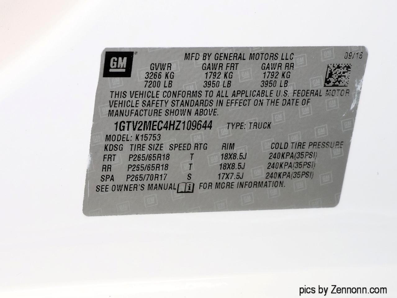 GMC Sierra 1500 4WD Double Cab 143.5" SLE 2017
