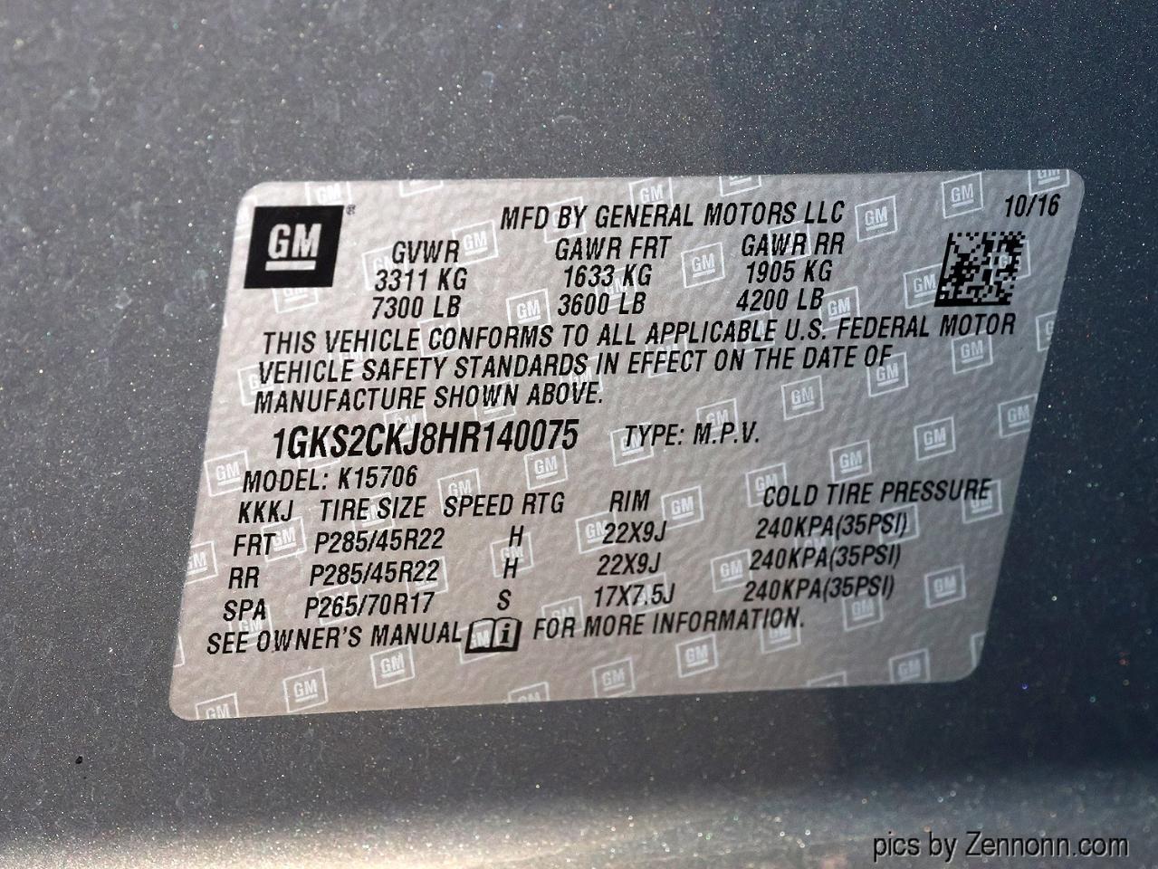 GMC Yukon 4WD 4dr Denali 2017
