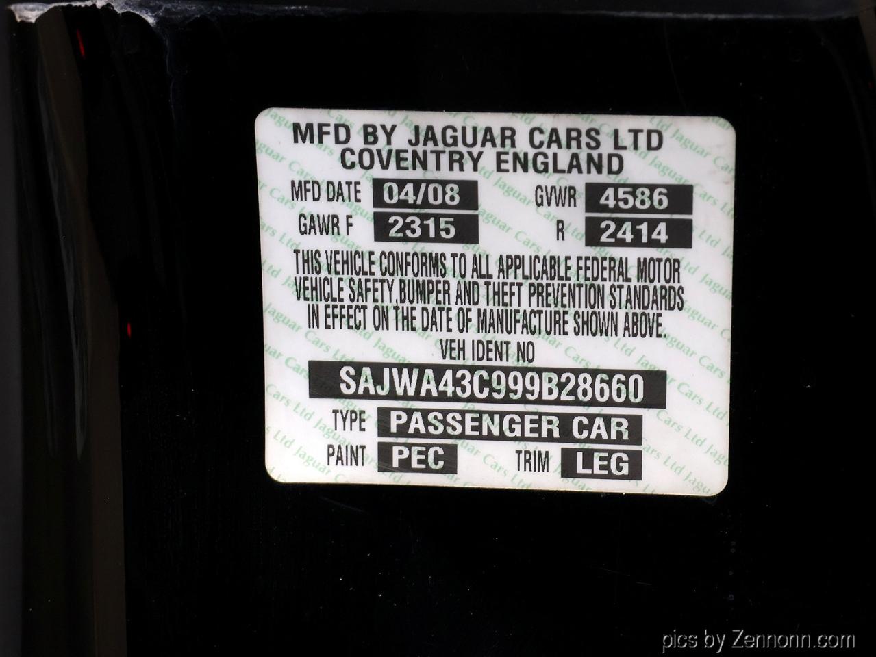 Jaguar XK Series 2dr Cpe XKR 2009