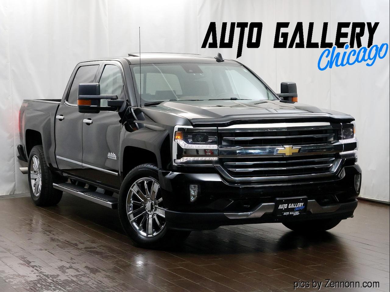 Black 2016 Chevrolet Silverado 1500 Pickup Truck Four-Wheel Drive Automatic