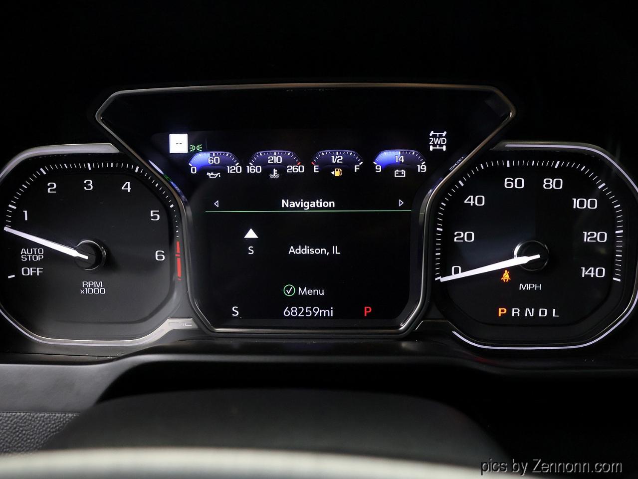 GMC Sierra 1500 4WD Crew Cab 147" Denali 2019