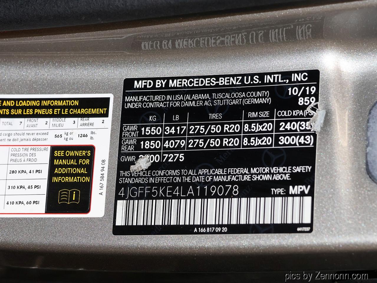 Mercedes-Benz GLS GLS 450 4MATIC SUV 2020