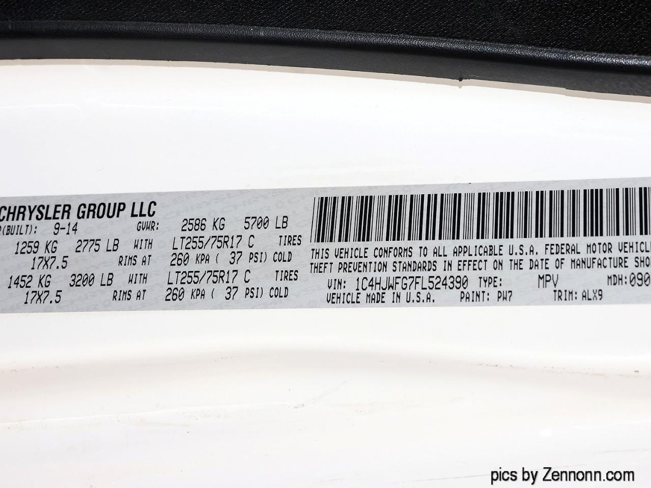 Jeep Wrangler Unlimited 4WD 4dr Rubicon Hard Rock 2015