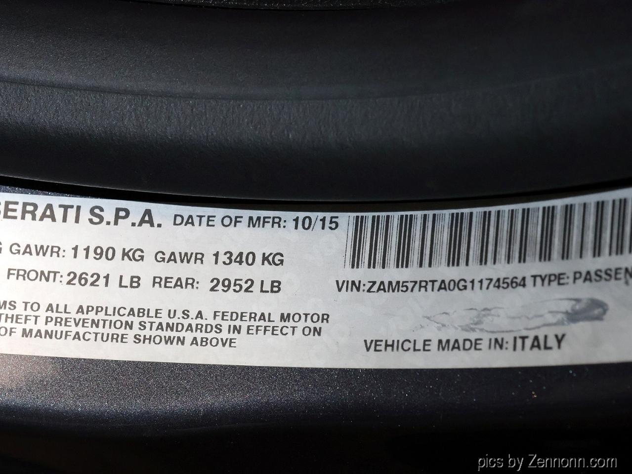 Maserati Ghibli 4dr Sdn S Q4 2016