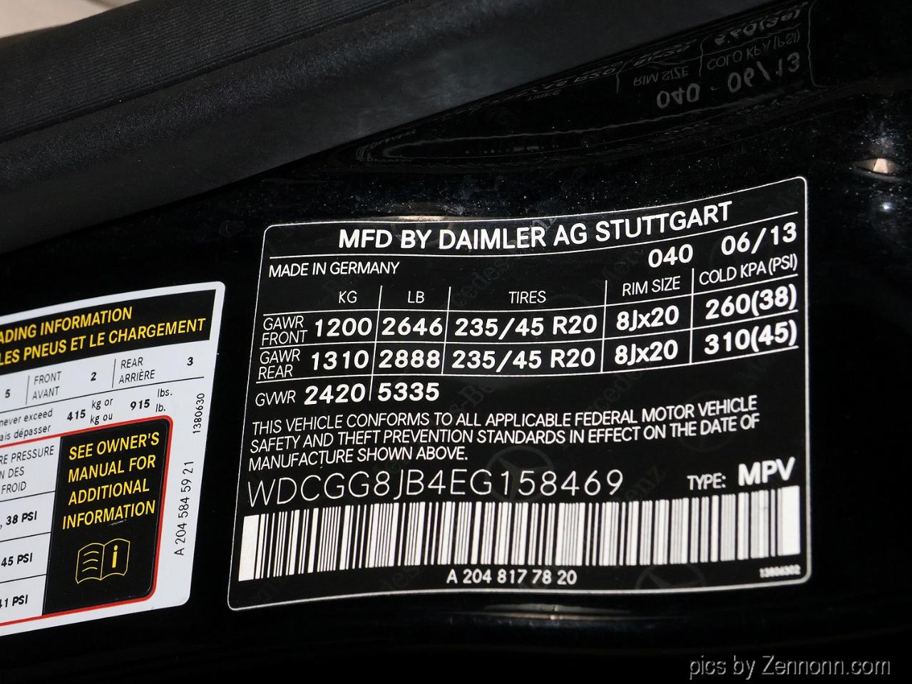 Mercedes-Benz GLK-Class 4MATIC 4dr GLK 350 2014
