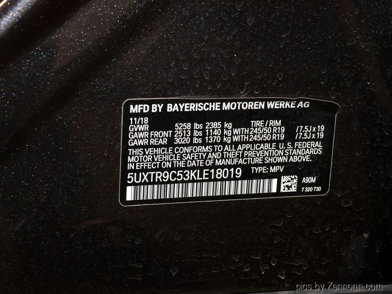 BMW X3 xDrive30i Sports Activity Vehicle 2019