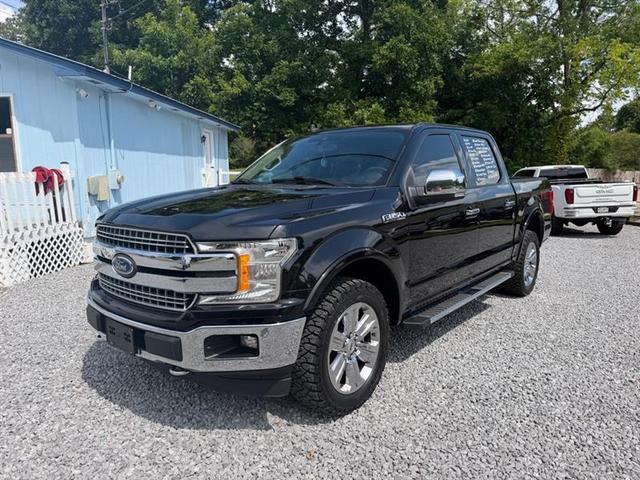 Black 2019 Ford F-150 Pickup Truck Four-Wheel Drive Automatic