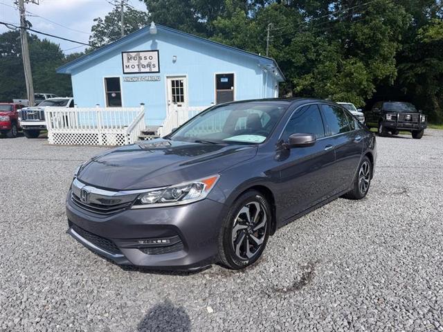 Gray 2016 Honda Accord Sedan Front-Wheel Drive Automatic
