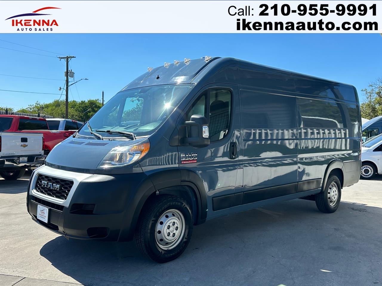 2019 RAM ProMaster Cargo Van 3500 High Roof 159" WB EXT