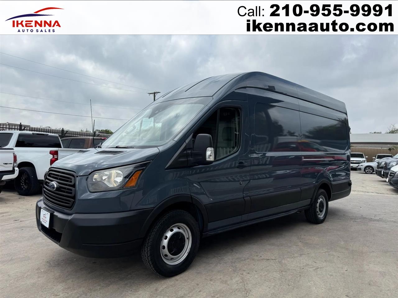 Ford Transit Van T-250 148" EL Hi Rf 9000 GVWR Sliding RH Dr 2019
