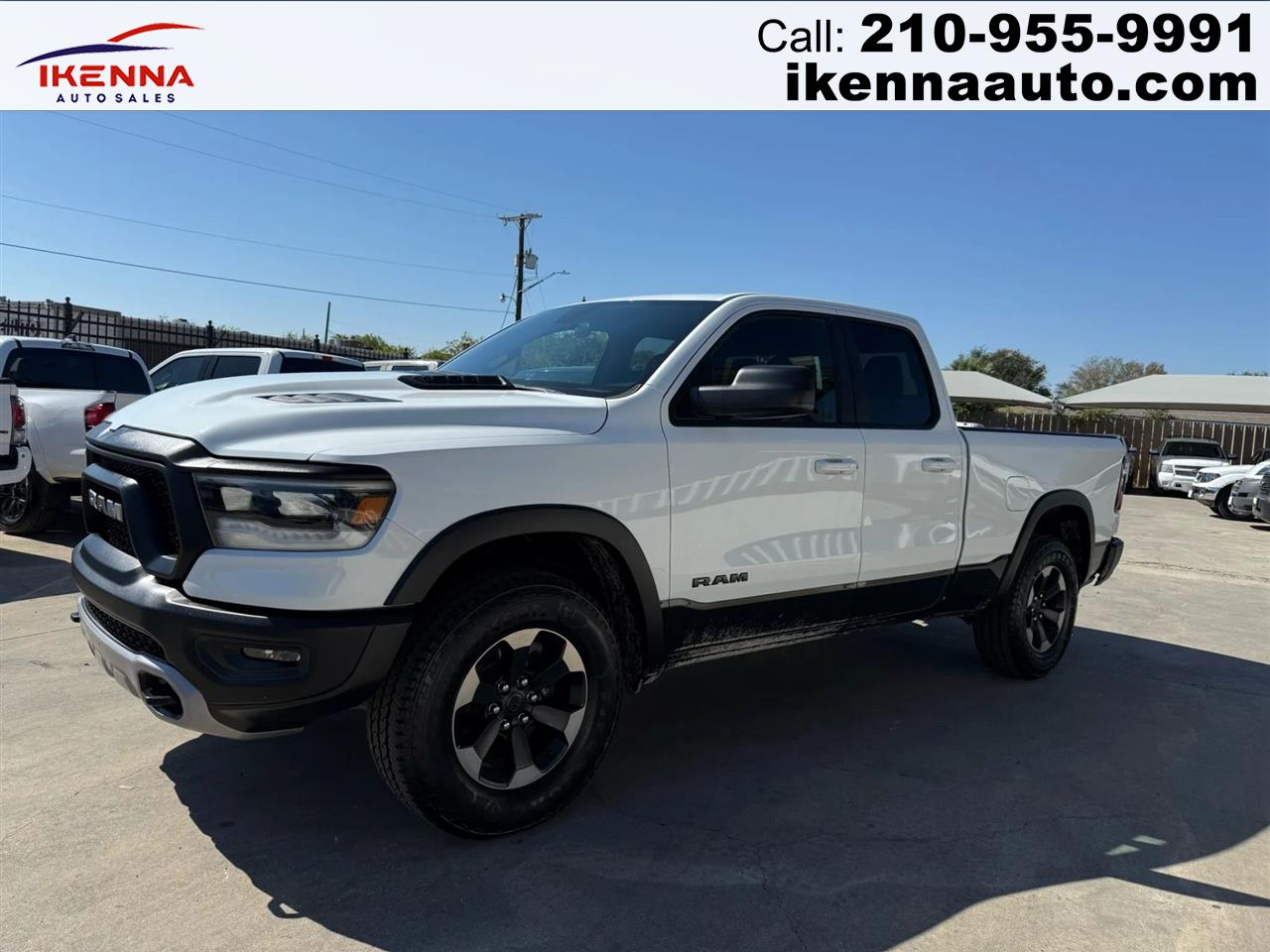 2019 RAM 1500 Rebel 4x4 Quad Cab 6'4" Box