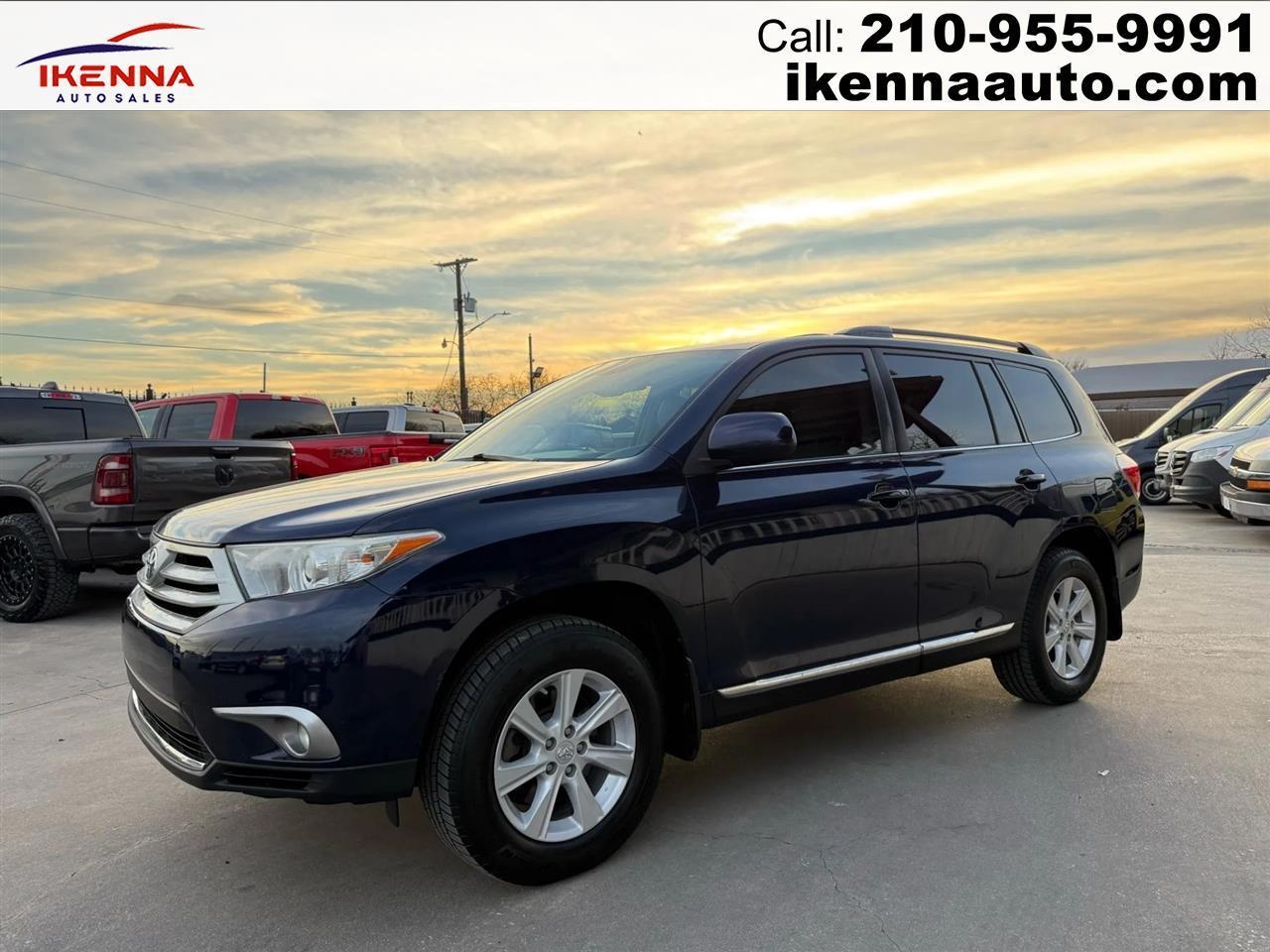 2013 Toyota Highlander 4WD 4dr V6 (Natl)