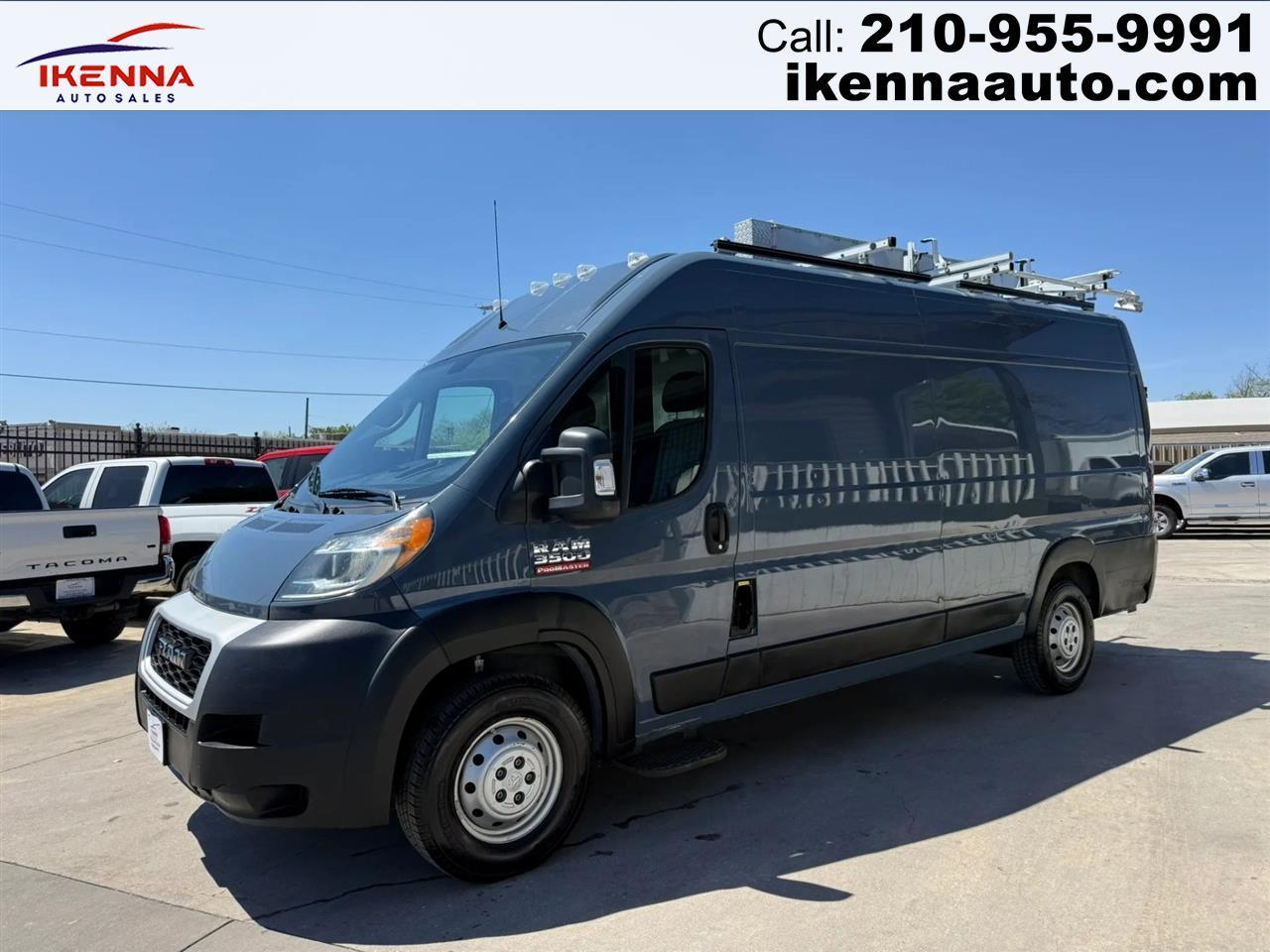 2019 RAM ProMaster Cargo Van 3500 High Roof 159" WB EXT