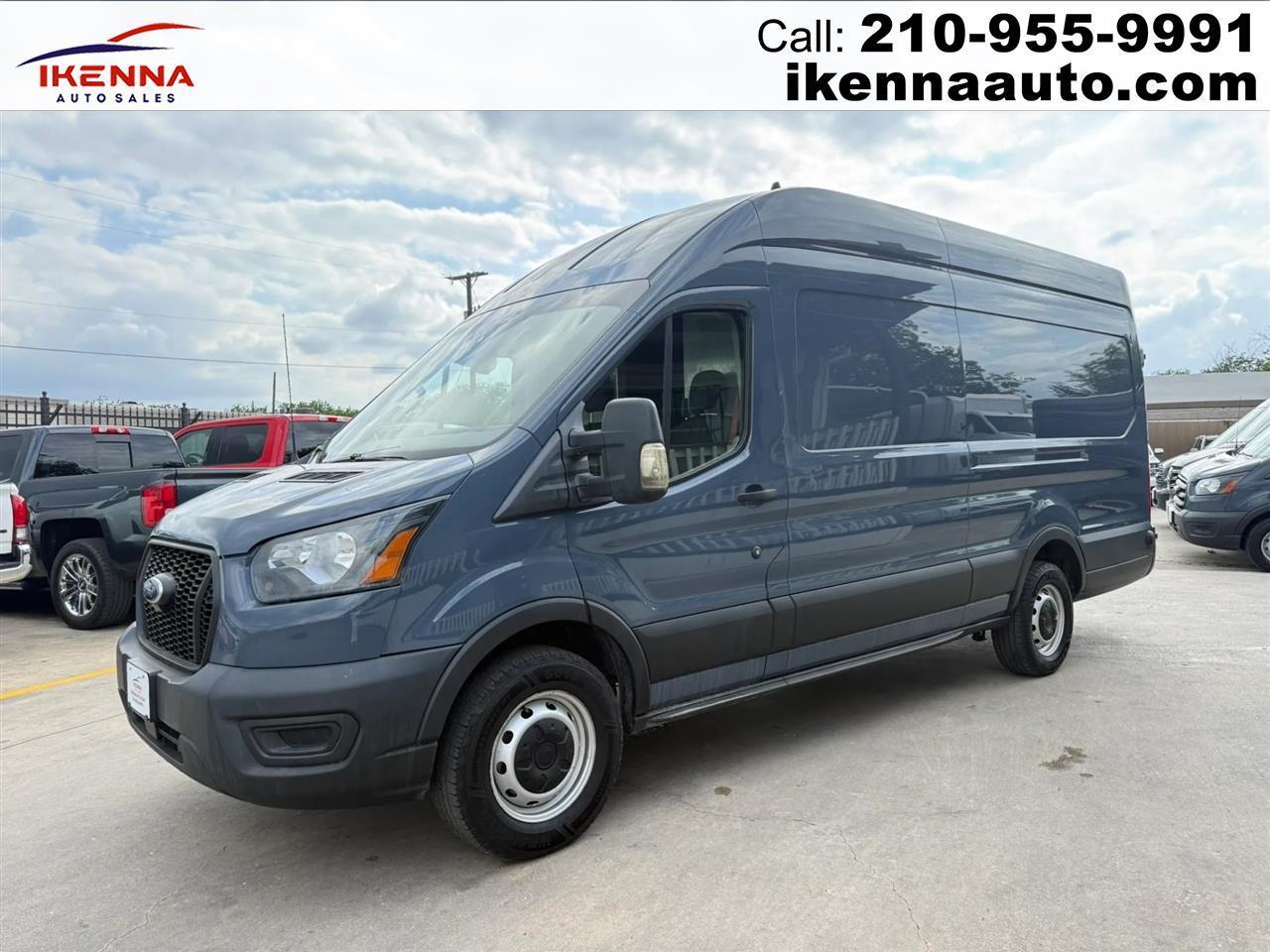 2021 Ford Transit Cargo Van T-250 148" EL Hi Rf 9070 GVWR RWD