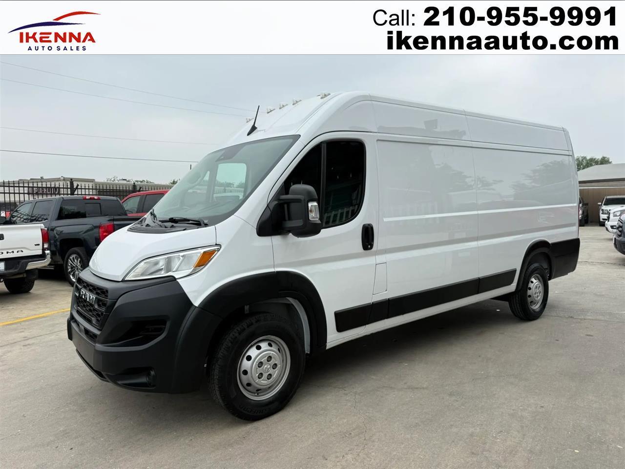 2023 RAM ProMaster Cargo Van 3500 High Roof 159" WB EXT