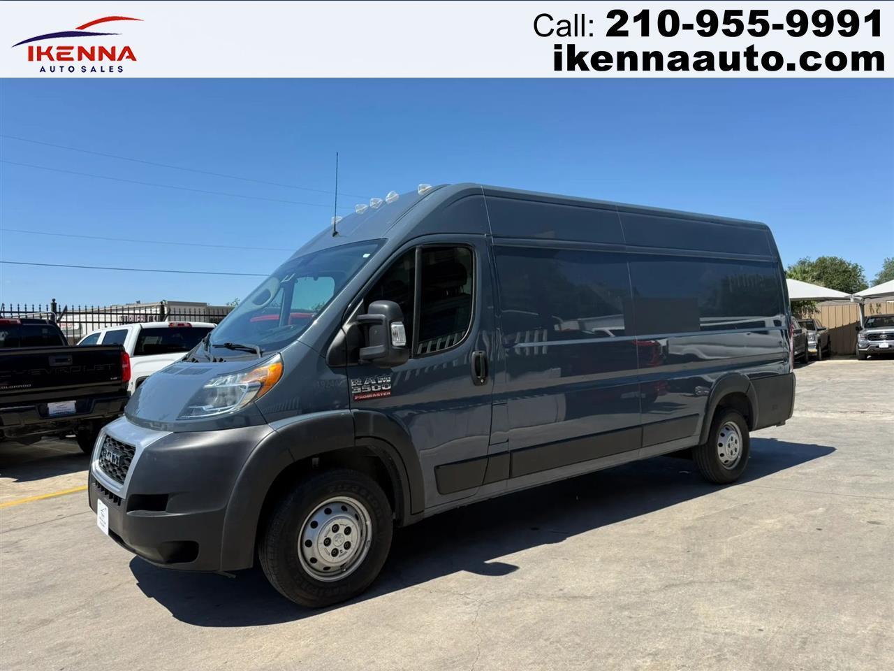 2020 RAM ProMaster Cargo Van 3500 High Roof 159" WB EXT