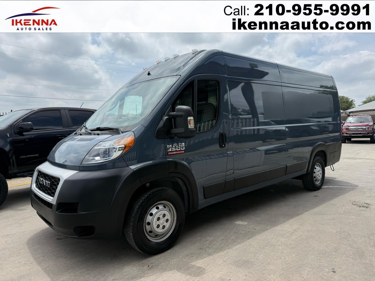 2020 RAM ProMaster Cargo Van 3500 High Roof 159" WB EXT